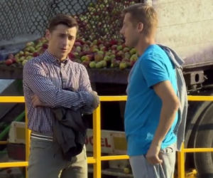 M jak miłość odc. 1183. Paweł Zduński (Rafał Mroczek), Marek Mostowiak (Kacper Kuszewski)