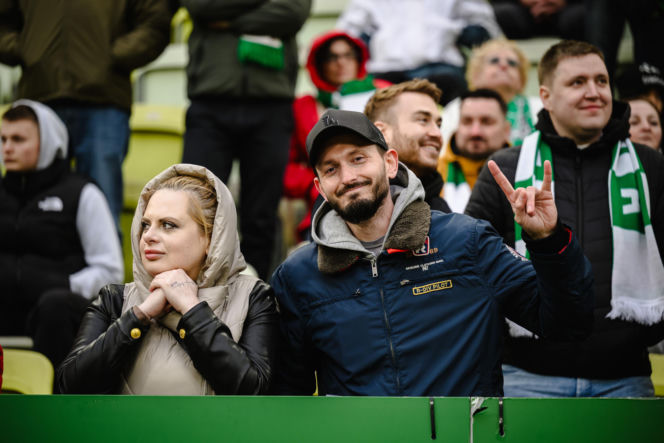 Lechia Gdańsk - Raków Częstochowa; Zdjęcia kibiców z meczu 30. kolejki PKO BP Ekstraklasy