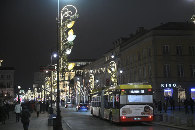 Iluminacja w Warszawie