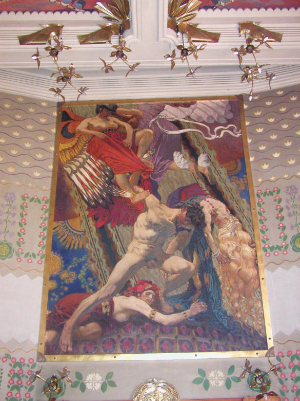 "Poskromienie żywiołów" - sala Mehoffera