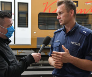 Policjant  został nagrodzony za swoją postawę