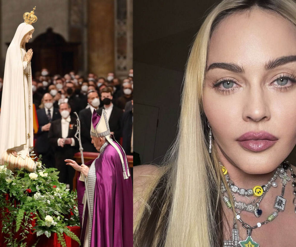 Bluźniercza Madonna chce się spotkać z papieżem. Jestem dobrą katoliczką, przysięgam!