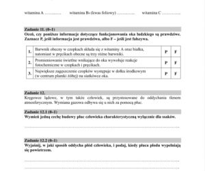 Matura próbna 2020 biologia, str.13