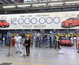 Wyprodukowano 12-milionowy samochód w fabryce Fiat Chrysler Automobiles w Tychach