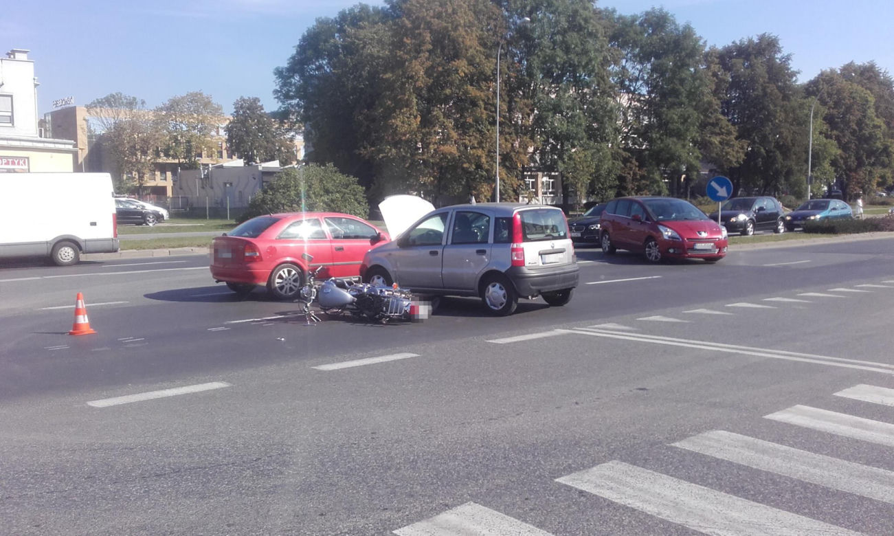Wypadek przy Millenium Hall w Rzeszowie