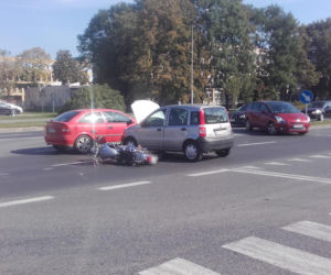 Wypadek przy Millenium Hall w Rzeszowie