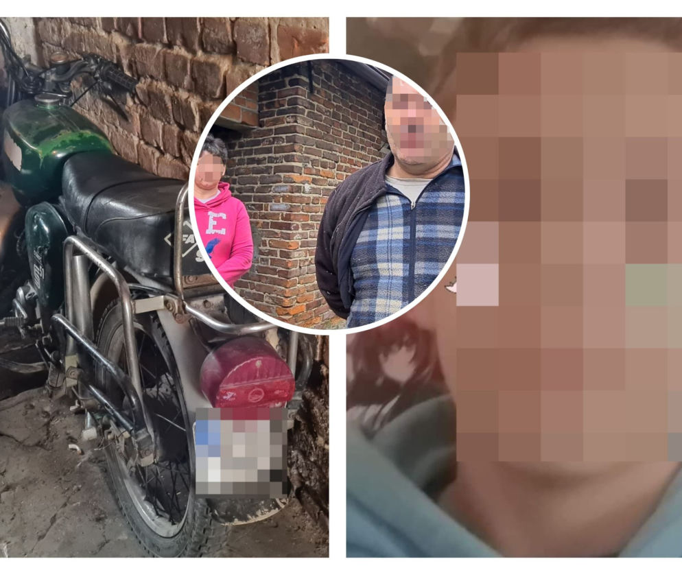 Grodzisko Górne. 12-latek simsonem wjechał w dziewczynkę [ZDJĘCIA]