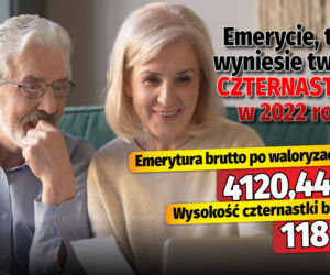 Emerycie, tyle wyniesie twoja czternastka w 2022 roku!