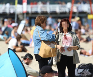 Izabela Trojanowska elegancka nawet na plaży