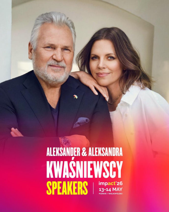 Aleksandra i Aleksander Kwaśniewscy po raz pierwszy razem na scenie. Wspólna rozmowa na Impact’26