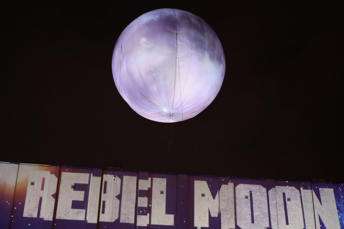 Promocja filmu „Rebel Moon” Netflixa w Lublinie