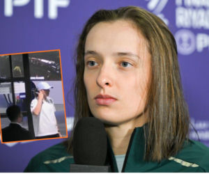 Ochrona zatrzymała Igę Świątek. Daria Abramowicz musiała ratować sytuację