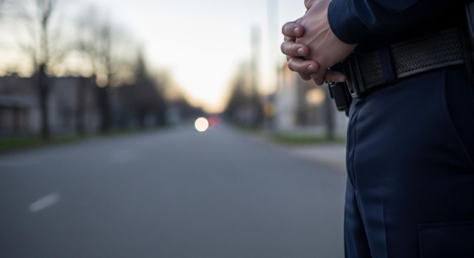 Pijany policjant na służbie. Co robił z kobietą w radiowozie?