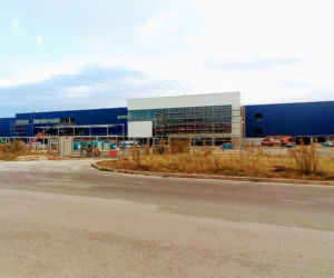 Budowa sklepu IKEA w Szczecinie - sierpień 2020