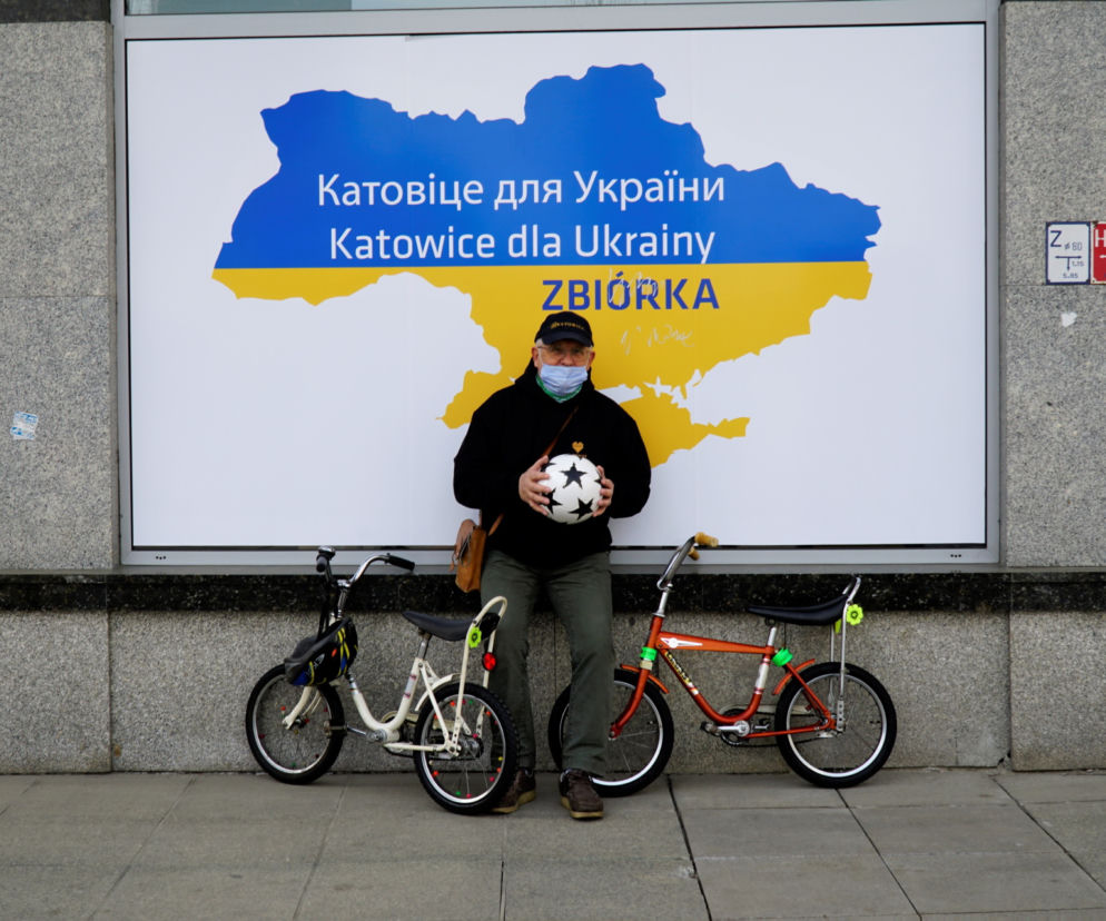 Kolekcjoner podarował rowerki ukraińskim dzieciom. Miasto prowadzi zbiórkę rowerów i hulajnóg. 