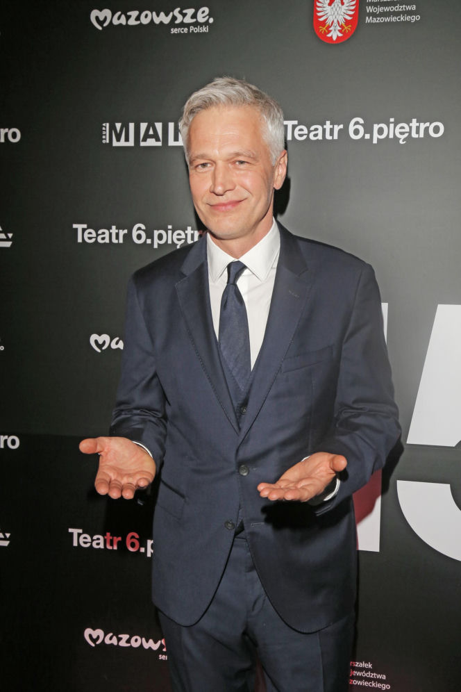 Michał Żebrowski w formie życia