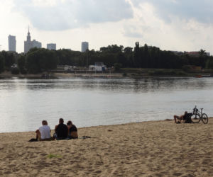 Plaża na Saskiej Kępie