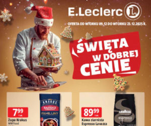 Świąteczne promocje w E.Leclerc. To idealny moment na zakupy!