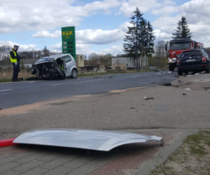 Wypadek w Barwicach