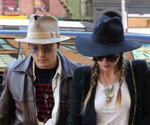 JOHNNY DEPP,  Amber Heard 