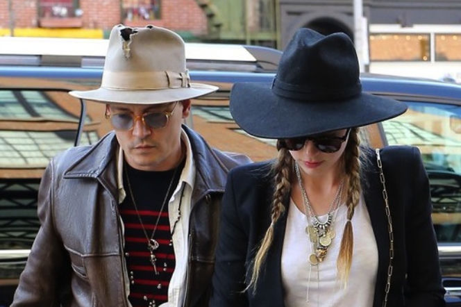 JOHNNY DEPP,  Amber Heard 