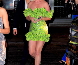 Katy Perry przebrana za sałatę