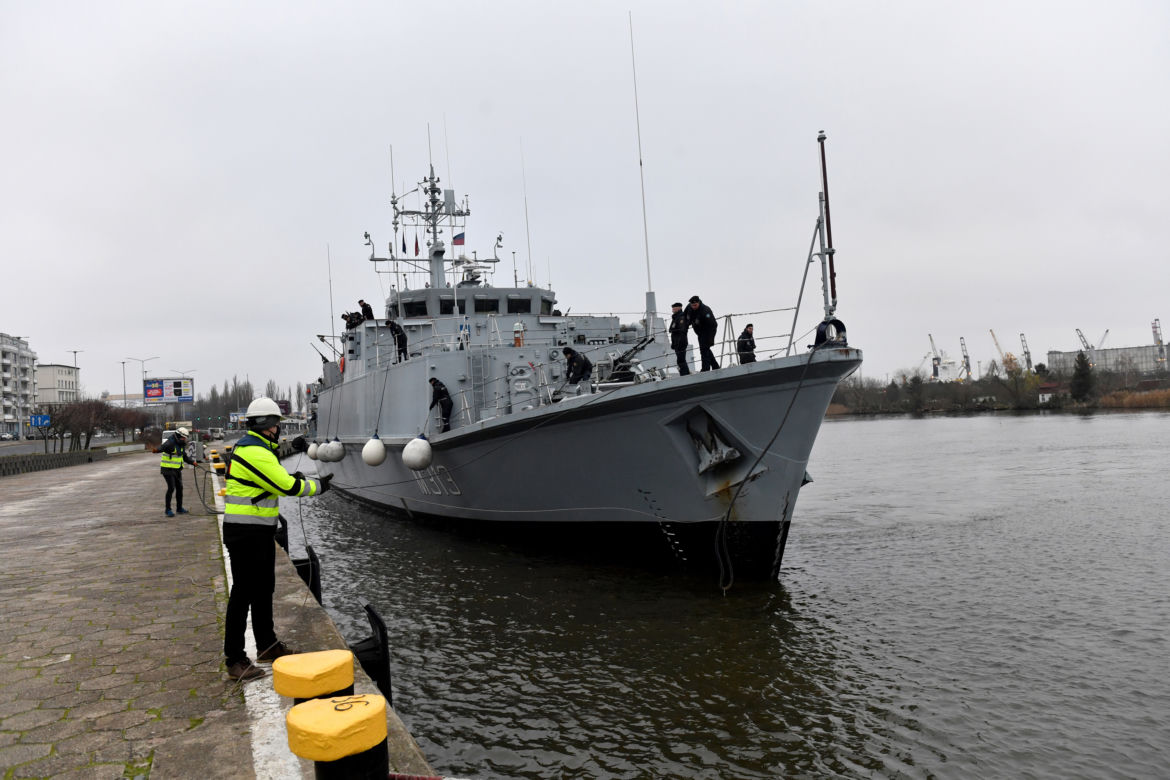 Okręty NATO wpłynęły do szczecińskiego portu