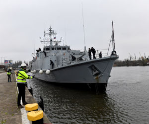 Okręty NATO wpłynęły do szczecińskiego portu