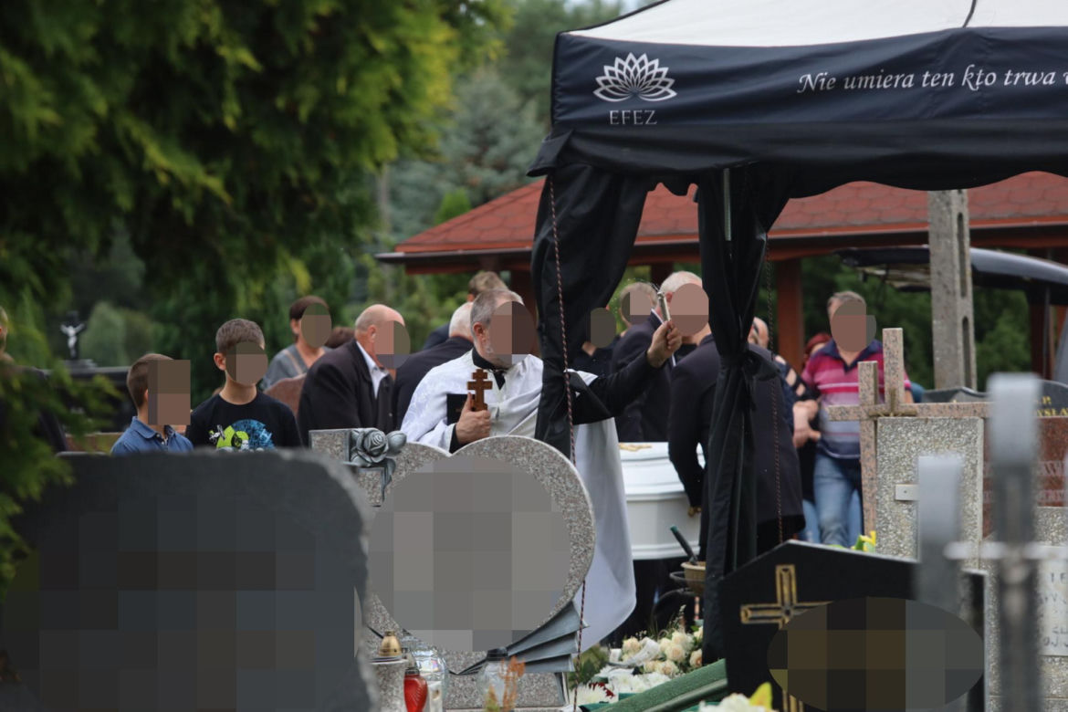 Timi utonął w jeziorze. Pogrzeb 10-latka