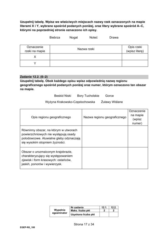 Tak wyglądał arkusz CKE matury z geografii na poziomie rozszerzonym (Formuła 2015)