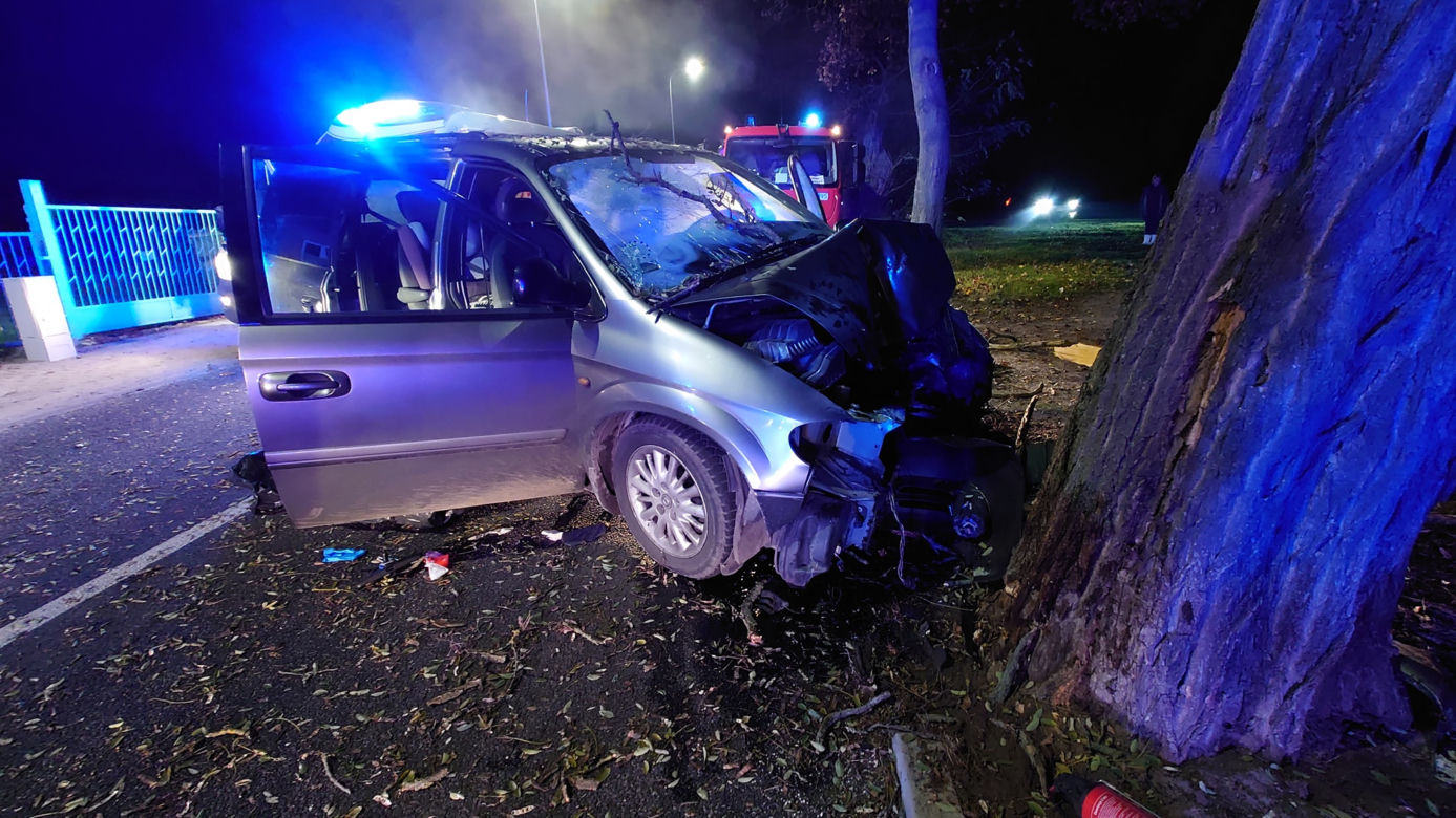 Wieczorny wypadek w Czarnotkach pod Środą Wielkopolską