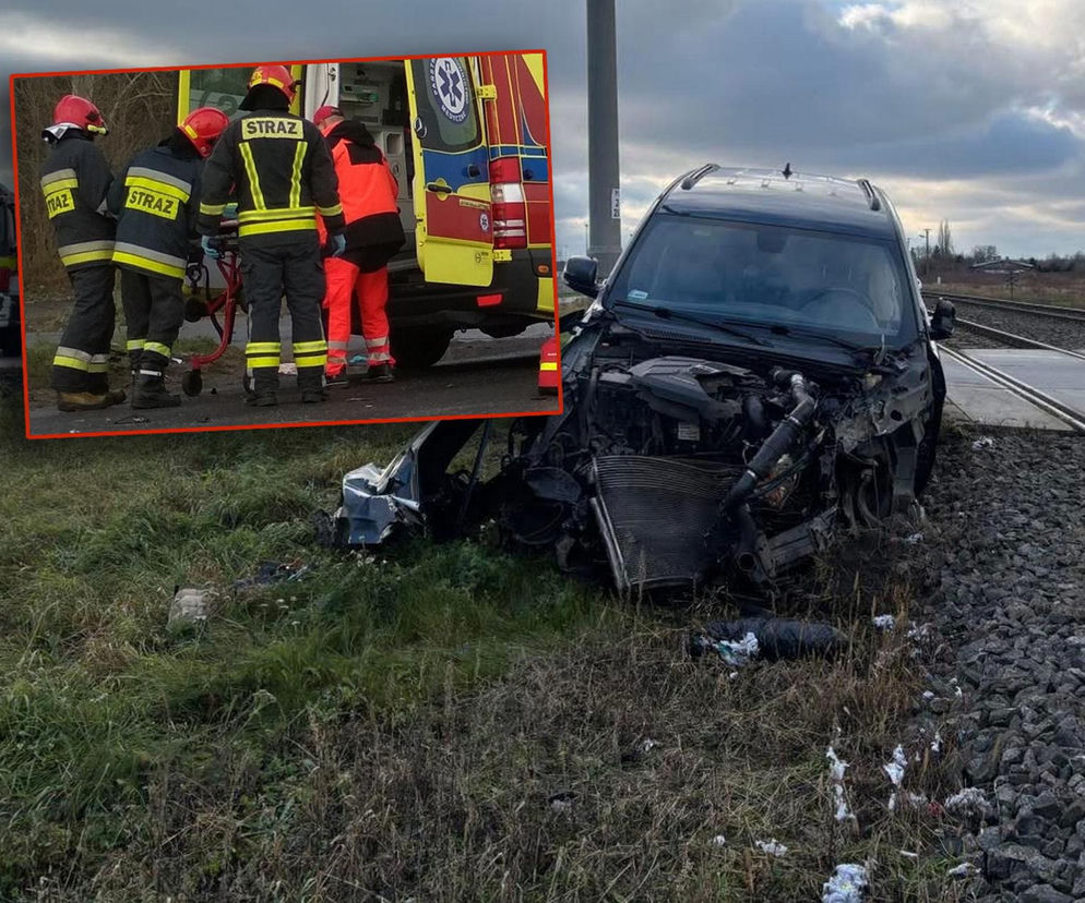 Cud na torach. Ten kierowca otarł się o śmierć i uniknął jej w niewiarygodny sposób!