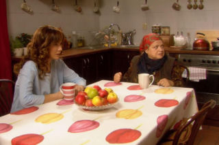 Ranczo 7 sezon odc. 85. Lucy (Ilona Ostrowska), babka (Grażyna Zielińska)