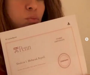 Shakira została filozofem