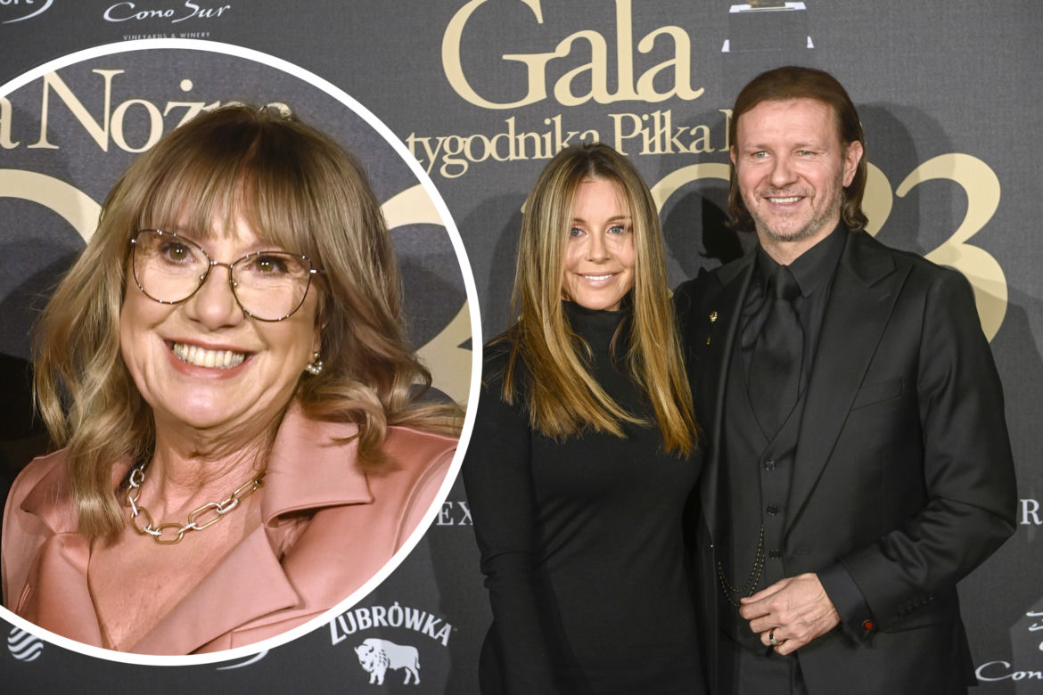 Małgorzata Rozenek i mama Roberta Lewandowskiego brylują na gali tygodnika "Piłka Nożna"