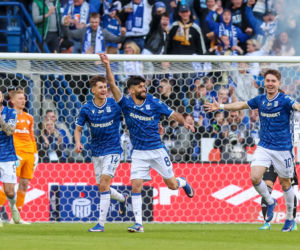 Lech Poznań - Legia Warszawa: Zdjęcia kibiców i zawodników z meczu 30. kolejki PKO BP Ekstraklasy