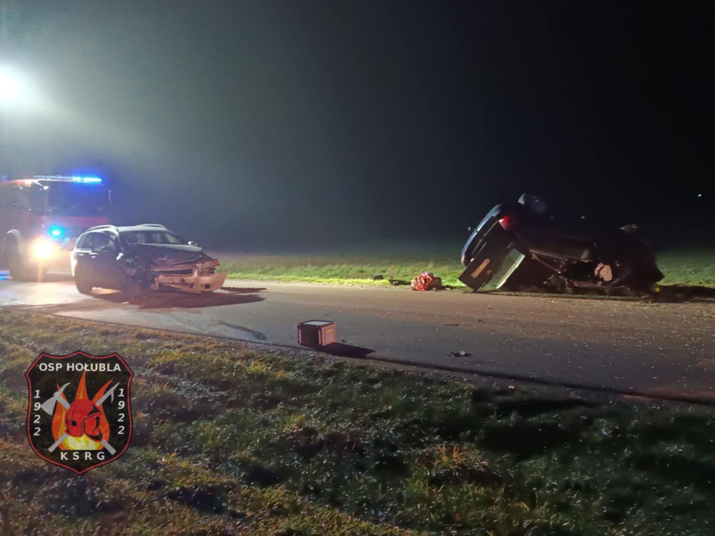 Poważny wypadek w Krześlinku