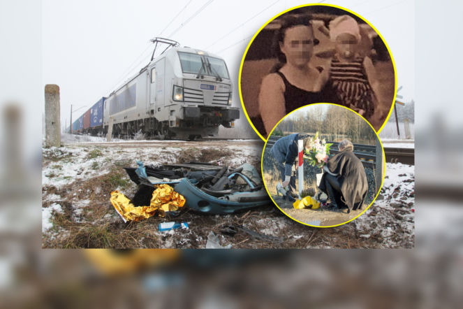 Angelika, Ania i nienarodzony Jaś zginęli na przejeździe kolejowym
