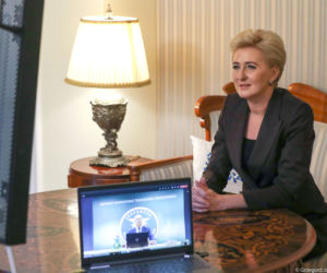 Podsumowali kolejny rok działalności Agaty Dudy