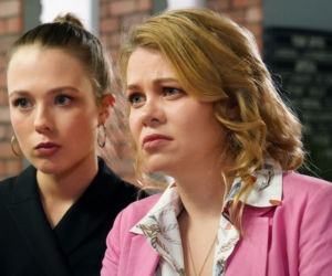 Barwy szczęścia, odc. 2505: Jowita (Magdalena Żak), Sławka (Ewelina Serafin)
