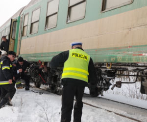 Lubelskie: Jechali wprost pod pociąg