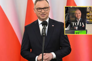 Książka Andrzeja Dudy na półkach w popularnym dyskoncie. Internauci kpią w komentarzach