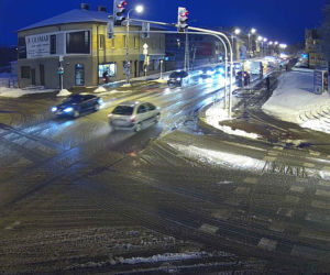 Fatalne warunki na drogach na Mazowszu