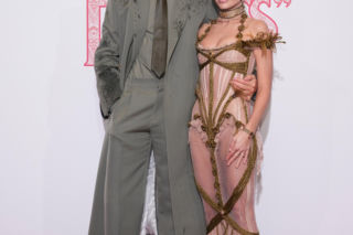 Jacob Elordi i Margot Robbie na premierze Wichrowych Wzgórz