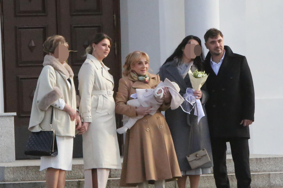 Danuta Martyniuk z ukochanym wnukiem Florianem