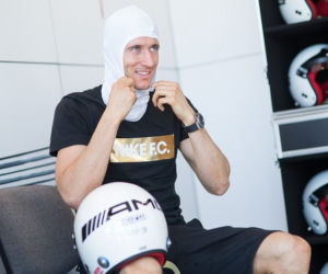 Robert Lewandowski na AMG Driving Academy