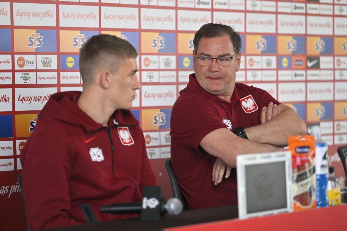 Konferencja reprezentacji Polski: Jan Urban i Wiktor Nowak