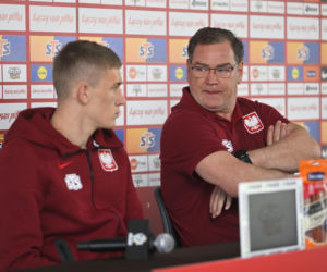 Konferencja reprezentacji Polski: Jan Urban i Wiktor Nowak