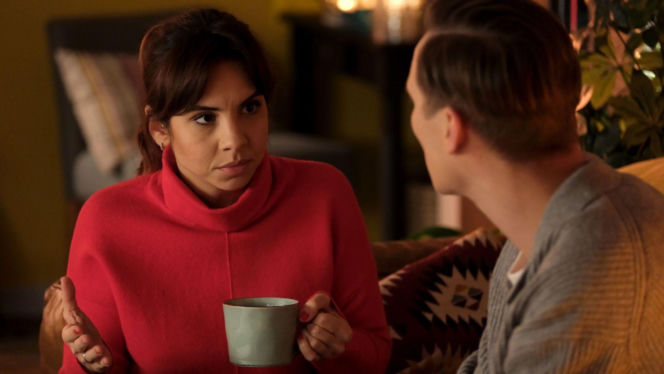 Walentynki z M jak miłość odcinek specjalny. Aneta (Ilona Janyst), Olek (Maurycy Popiel)