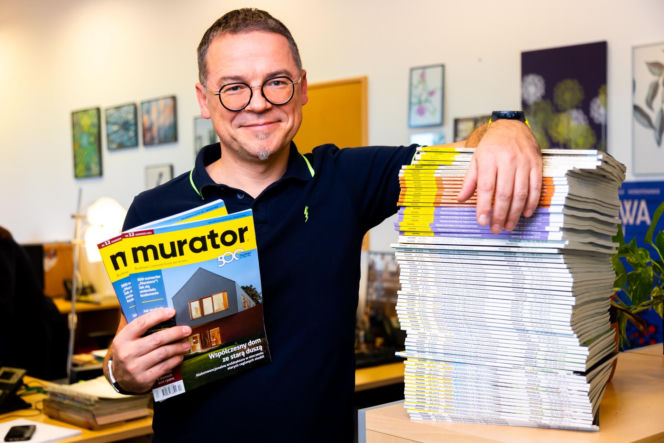 Redaktor naczelny miesięcznika Murator